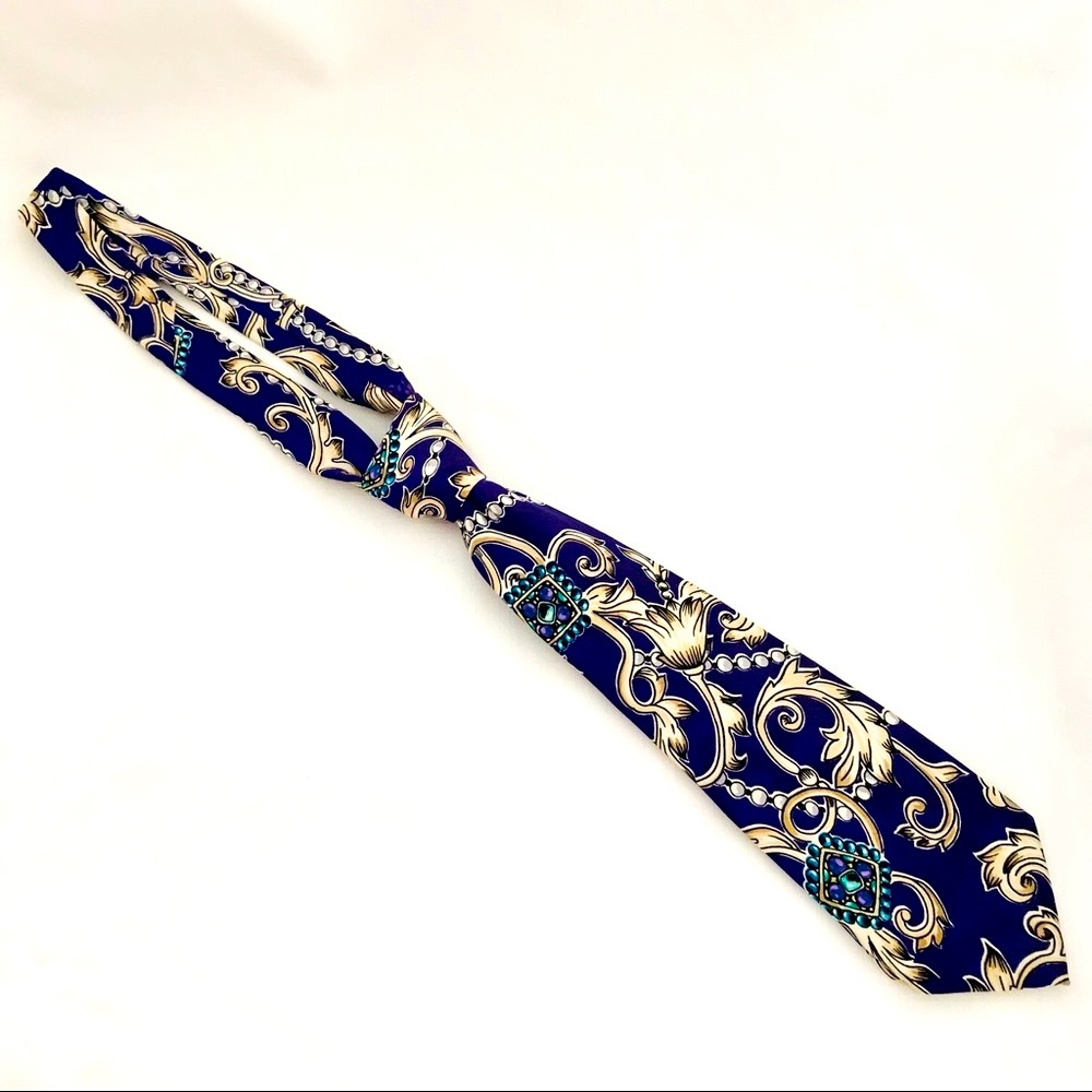 Silk Necktie / Unisex~Absolutely Stunner / Host Pick - Picture 10 of 12